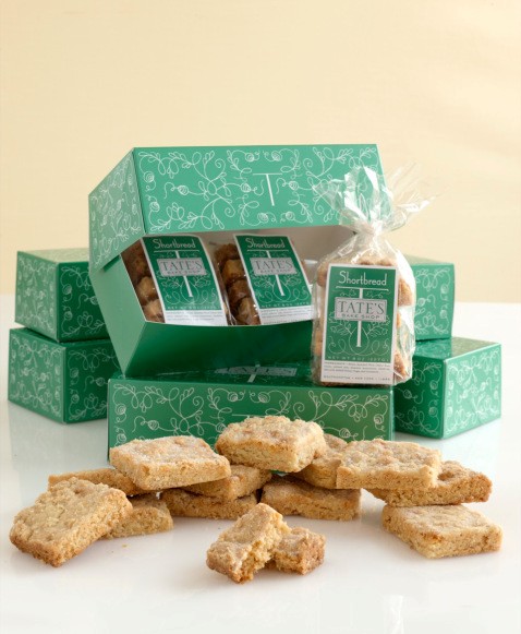 Lemon ginger shortbread