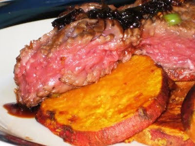 Lemon-ginger sweet potatoes