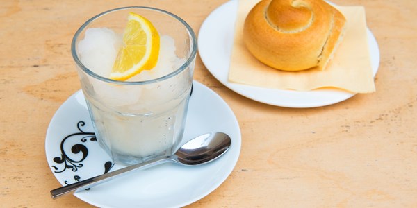 Lemon granita