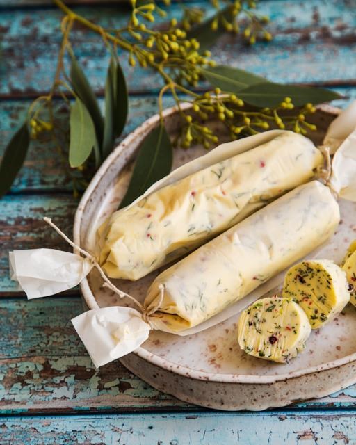 Lemon herb butter