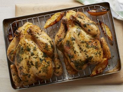 Lemon-herb roast chicken
