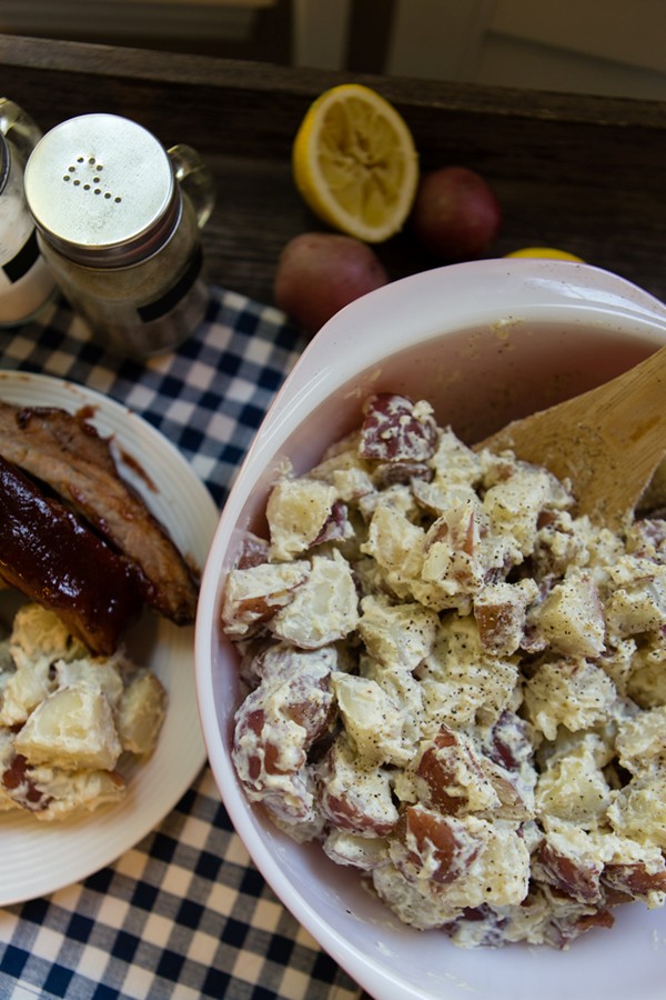 Lemonhorseradish potato salad recipe Eat Your Books