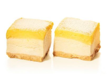Lemon ice cream bars