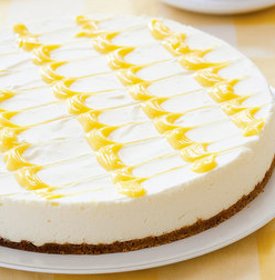 Lemon icebox cheesecake