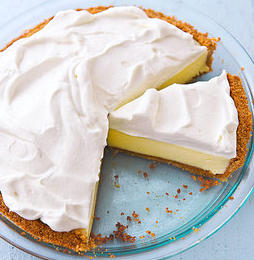 Lemon icebox pie