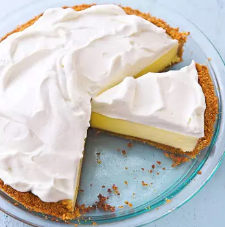 Lemon icebox pie