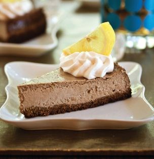 Lemon iced tea cheesecake