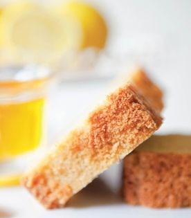 Lemon-infused pound cake