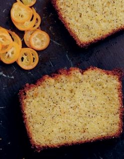 Lemon kumquat poppy teacake
