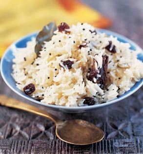 Lemon-laced rice with cardamom