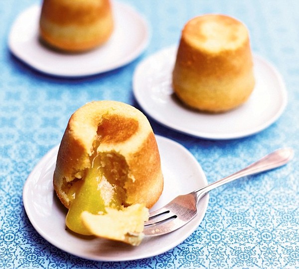 Lemon lava cakes