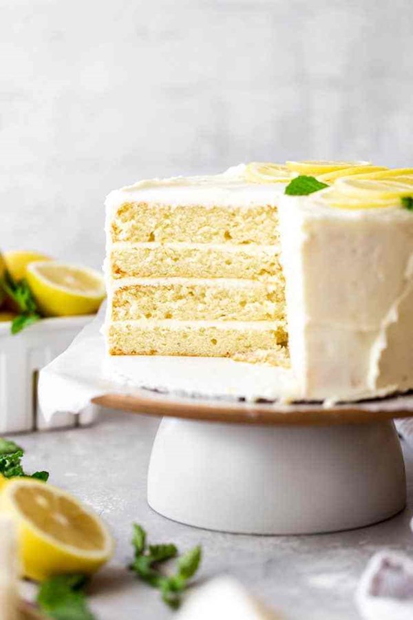 Lemon layer cake
