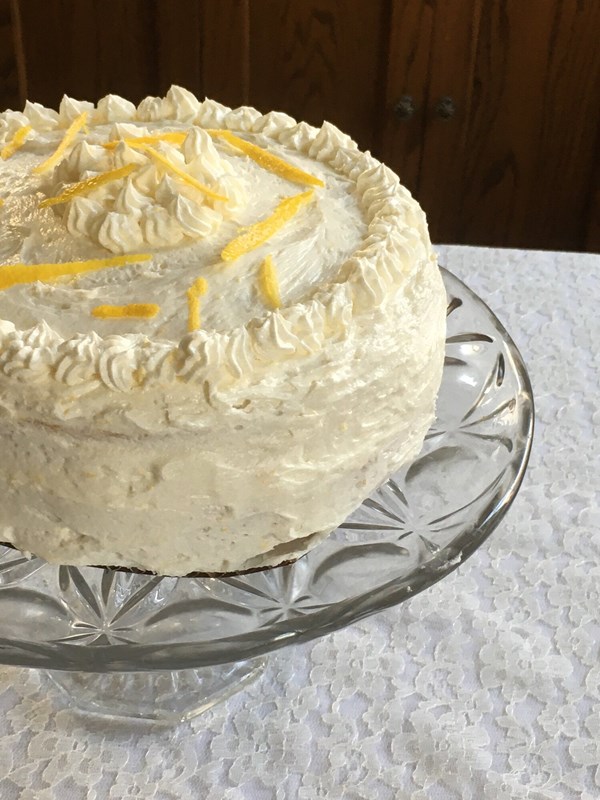 Lemon layer cake