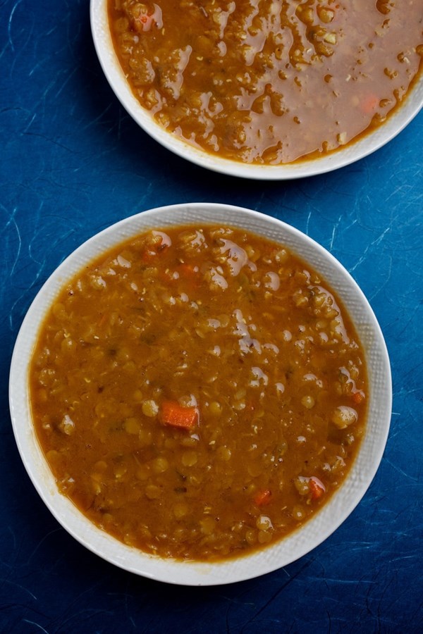 Lemon lentil soup