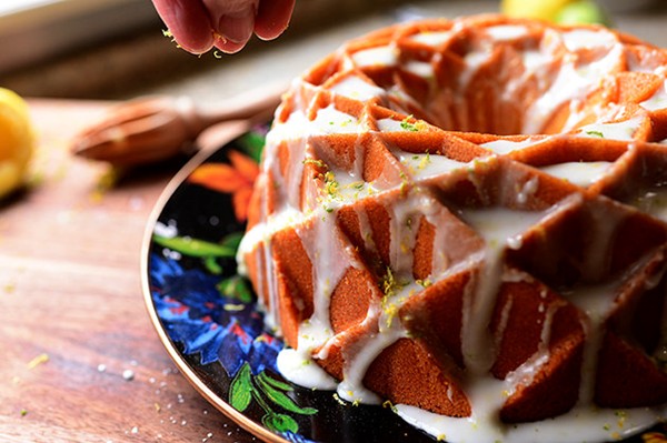 Lemon lime pound cake