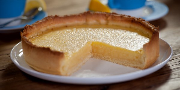 Lemon lime tart