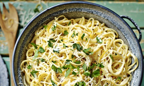 Lemon linguine