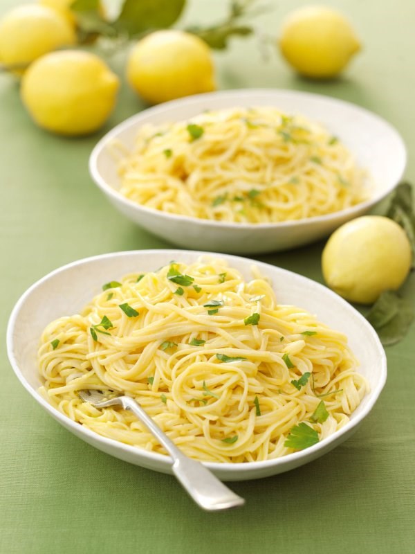 Lemon linguine