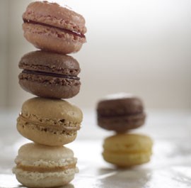 Lemon macarons