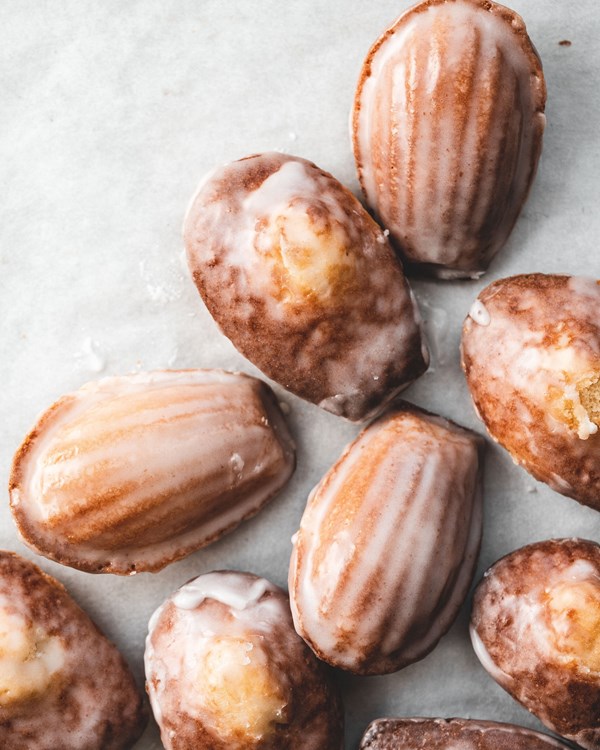 Lemon madeleines