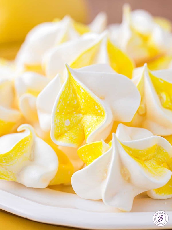 Lemon meringue cookies