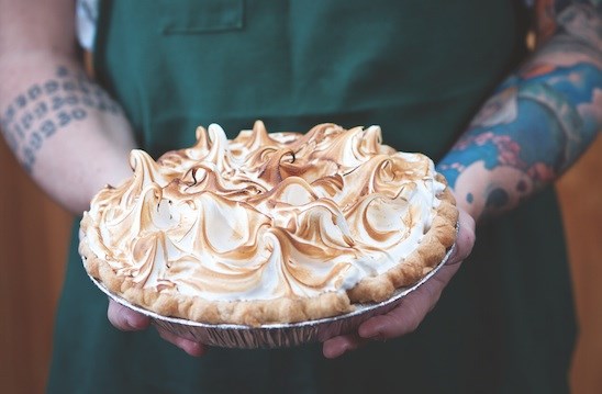 Lemon meringue pie