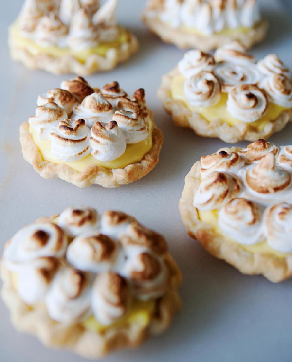 Lemon meringue tartlettes