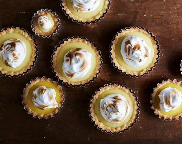 Lemon meringue tarts