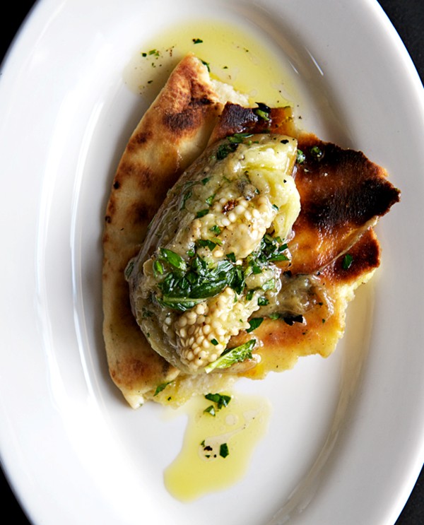 Lemon-mint sauce
