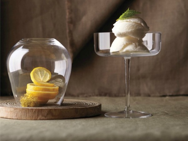 Lemon mint sherbet (Bake the Book)