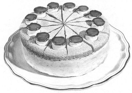 Lemon mist torte