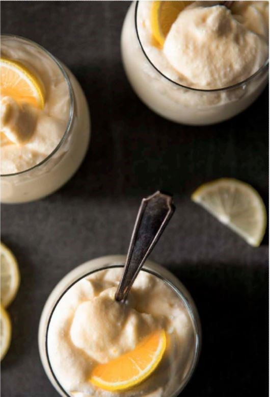 Lemon mousse