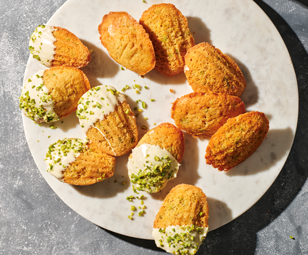 Lemon myrtle brown butter madeleines