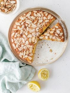Lemon olive oil cake