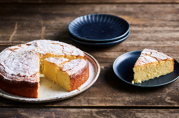 Lemon olive oil cake