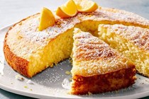 Lemon olive oil cake