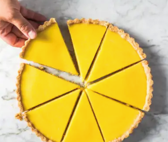 Lemon-olive oil tart