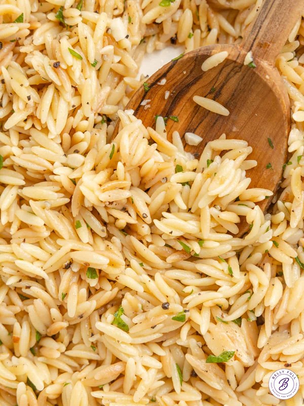 Lemon orzo
