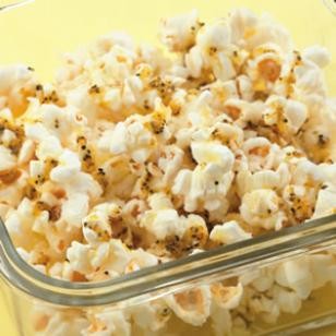 Lemon-Parm popcorn