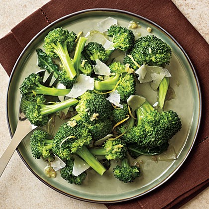 Lemon-Parmesan broccoli