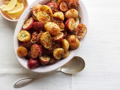 Lemon-Parmesan roasted potatoes