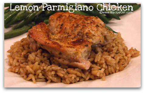 Lemon Parmigiano chicken