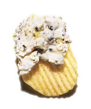 Lemon, pepper, and pecorino dip