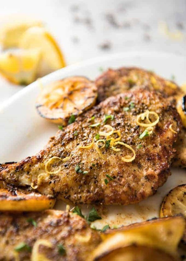 Lemon pepper chicken