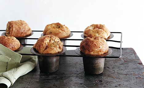 Lemon-pepper popovers