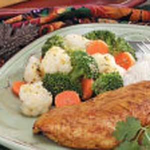 Lemon-pepper veggies
