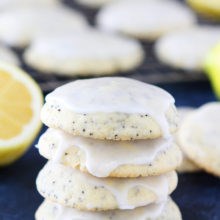 Lemon poppy seed cookies