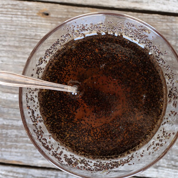 Lemon poppy seed honey