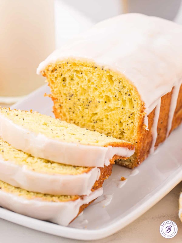 Lemon poppy seed loaf