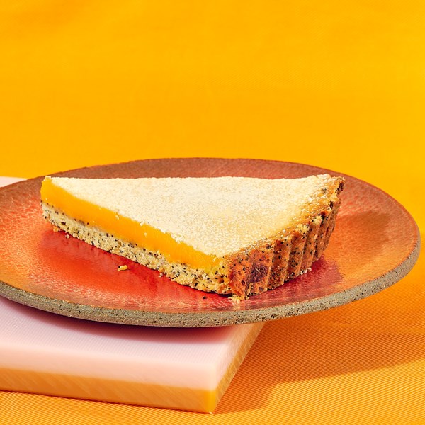 Lemon-poppy seed tart